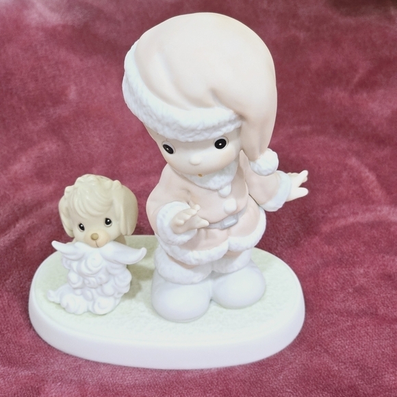 Precious Moments 1992 Wishing You A Ho Ho Ho - Picture 6 of 10